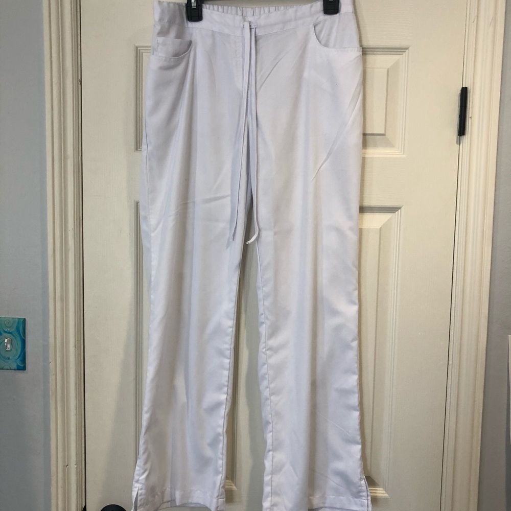 Greys anatomy white scrub pants size medium